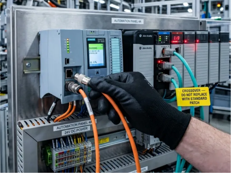 क्रॉसओवर लैन केबल: पिनआउट, उपयोग, और जब आपको इसकी आवश्यकता हो