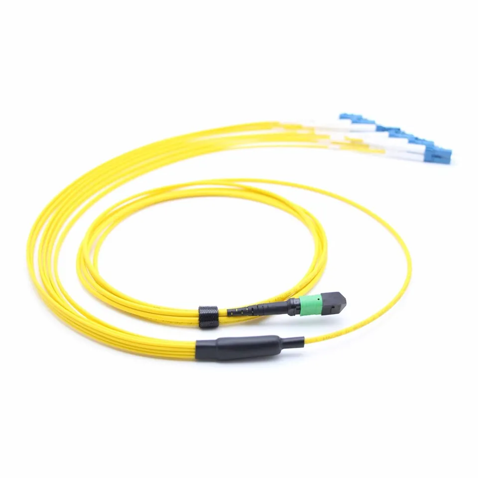 MPO/MTP To LC APC SM FTTH Fiber Optic